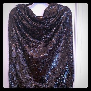 Michael Kors Sequined Jersey Pencil Skirt